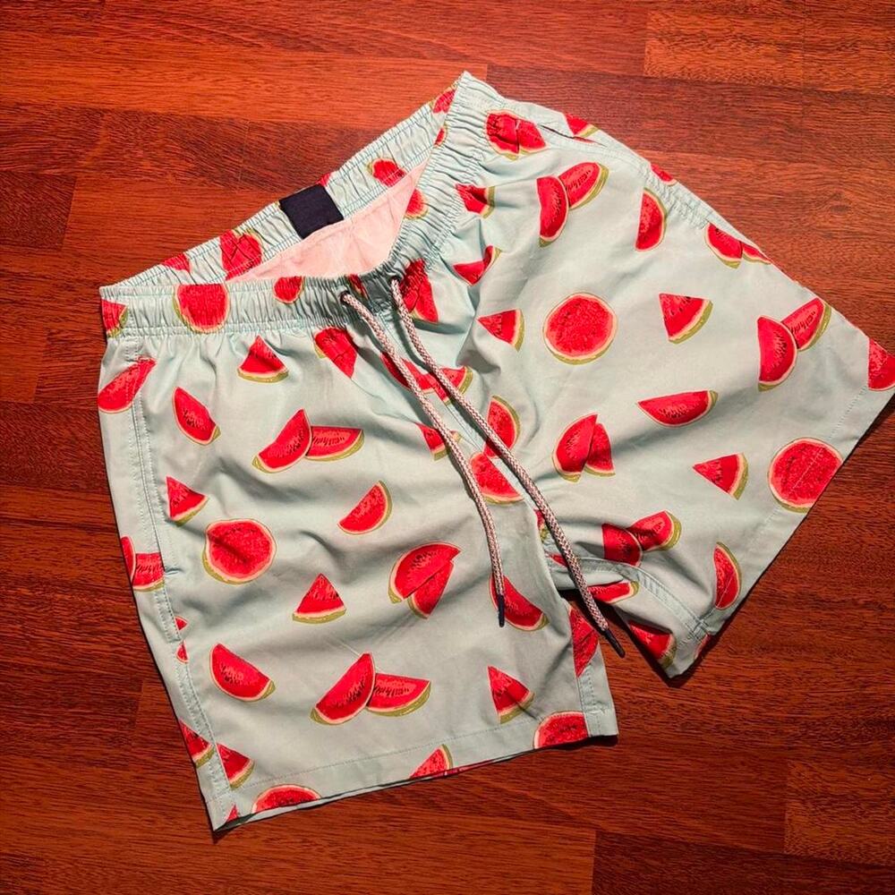 Rainforest swimwear watermelon swim shorts size small